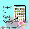 Alien Remix Digital Stickers | Goodnotes PDF PNG for Digital Planning or Printing