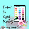 Colorful Cameras Digital Stickers | Goodnotes PDF PNG for Digital Planning or Printing