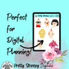 Baby Jack Digital Stickers | Goodnotes PDF PNG for Digital Planning or Printing