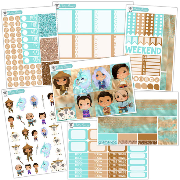 The Last Dragon Planner Stickers Collection