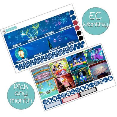 Runaway Railway Monthly Kit for EC Planner - Pick ANY Month!