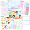 Summer Princesses Planner Stickers Collection