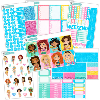 VACAY Princesses Planner Stickers Collection