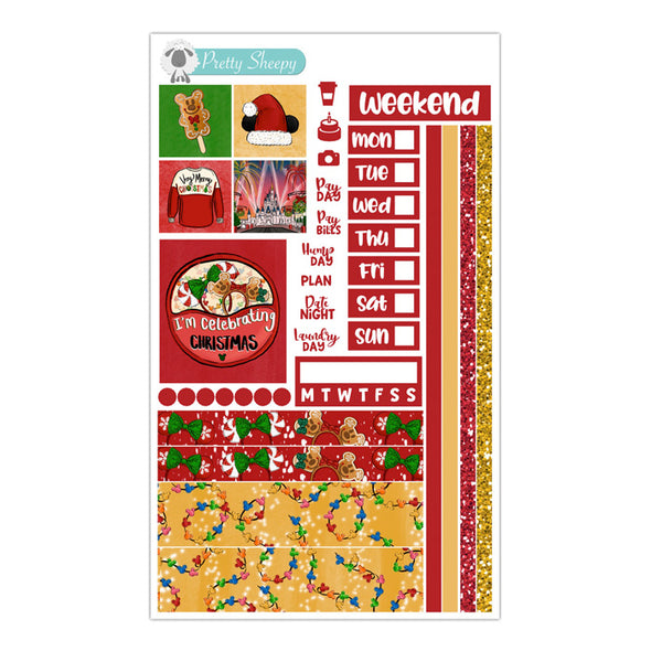 Very Merry Christmas Hobo Weeks Stickers