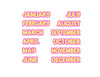 Violet Lemonade Monthly Kit for EC Planner - Pick ANY Month!