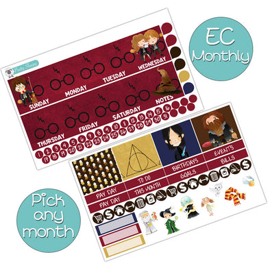 Wizards Monthly Kit for EC Planner - Pick ANY Month!