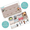 Bounty Hunter Monthly Kit for EC Planner - Pick ANY Month! | Monthly Planner Stickers