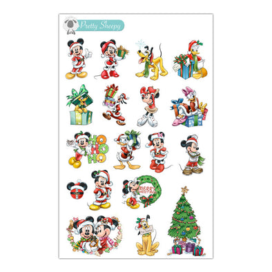 Clubhouse Christmas Stickers