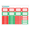 Clubhouse Christmas Planner Stickers Collection