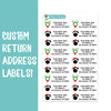 Magical Christmas Custom Return Address Labels