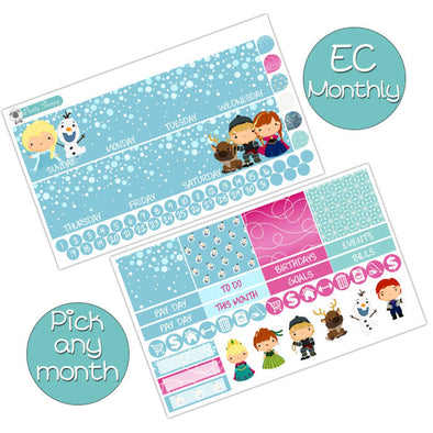 Let it Go Monthly Kit for EC Planner - Pick ANY Month!