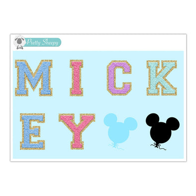 Magical Letters Stickers - Full Boxes Mouse
