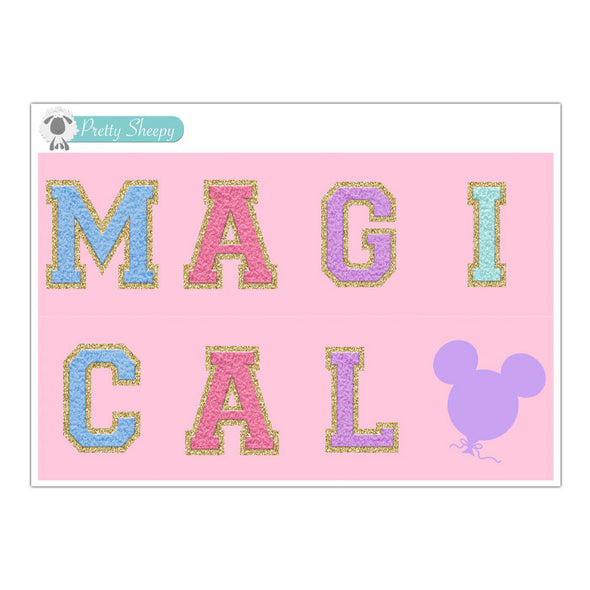 Magical Letters Stickers - Full Boxes Magical