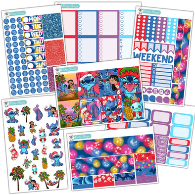 Hawaiian Holiday Planner Stickers Collection