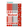 Hugs & Kisses Planner Stickers Collection