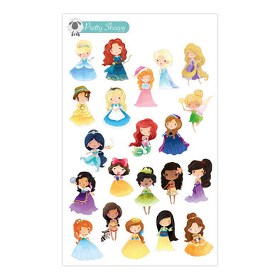 Princess Stickers V2