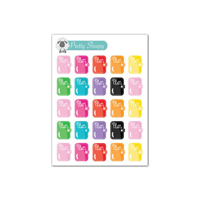 Mini Sheet - Planner / Time to Plan Stickers