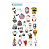 Neon Nightmare Planner Stickers Collection