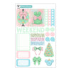 Pastel Christmas Planner Stickers Collection