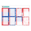 Patriotic Princess Planner Stickers Collection