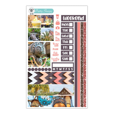 Polynesian Resort Hobo Weeks Stickers