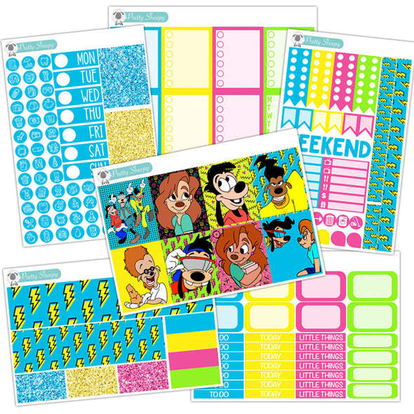 Powerline Planner Stickers Collection