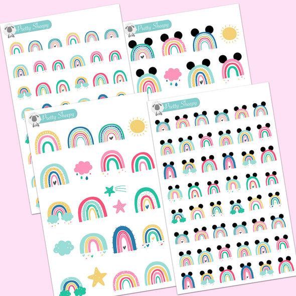 Rainbows Stickers