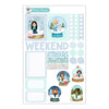 Snow Globe Princesses Planner Stickers Collection