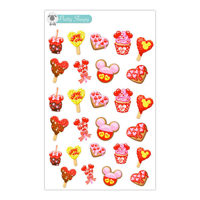 Magical Valentine Treats Stickers