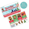 Very Harry Christmas December Monthly Kit for the EC Planner